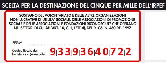 Sostieni l'Associazione Volontari Noicattaro 5x1000 Protezione Civile Noicàttaro