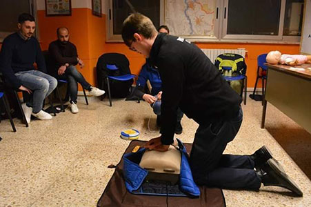 I nostri volontari al corso di BLSD/PBLSD