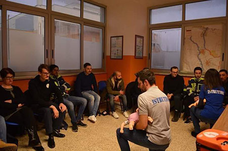 I nostri volontari al corso di BLSD/PBLSD