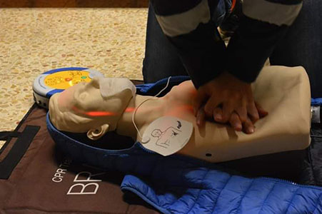 I nostri volontari al corso di BLSD/PBLSD