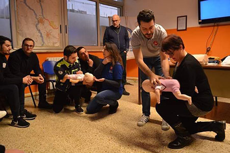 I nostri volontari al corso di BLSD/PBLSD