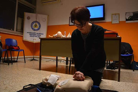 I nostri volontari al corso di BLSD/PBLSD